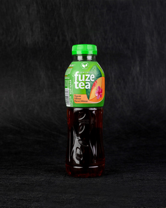 Холодний чай Fuse tea персик та гібіскус